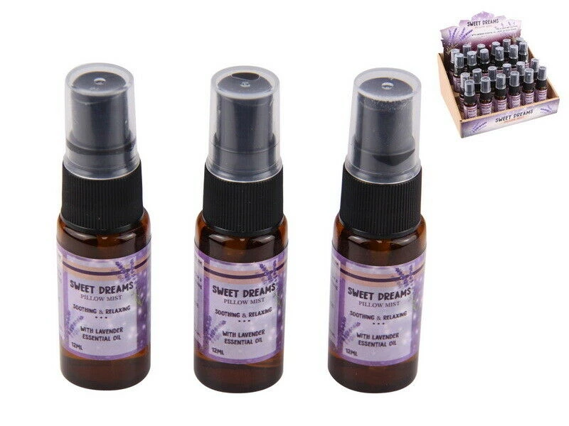 Sweet Dreams 3pce Aromatherapy Essential Oil 12ml Pillow Spray Relaxing Calming Fast Asleep 1 Sweet Dreams 3pce Aromatherapy Essential Oil 12ml Pillow Spray Relaxing Calming Fast Asleep