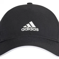 Clothing Apparel Adidas Baseball Cap White: One Size Fits Mos Trefoil Strapback