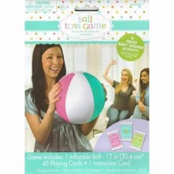 Balloon Agencies BABY SHOWER GAME Truth Or Dare Ball Toss Game Fun Activity Party Supplies