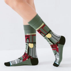 Unbranded Novelty Cosplay STAR WARS Socks - Storm Trooper, Jedi, Wookie, Darth Vader Socks