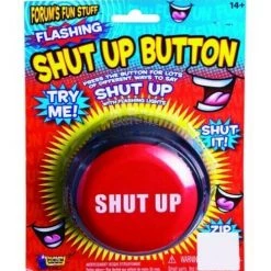 Tomfoolery Funny Push Panic Button Alarm Practical Joke Alert Novelty Office Prank Desk Gag