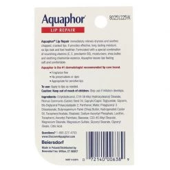 IHerb Health & Beauty Aquaphor Lip Repair Immediate Relief -Severely Dry Chapped Cracked Lips 10ml