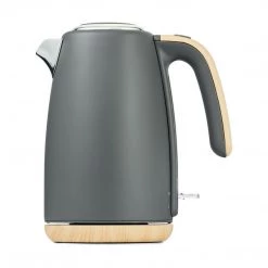 Kmart Grey Toaster 4 Slice & Cordless 1.7L Kettle Stainless Steel Electric Kitchen Set