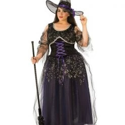 Rubie's Halloween Costumes Midnight Witch Plus Size Book Week Halloween Ladies Costume