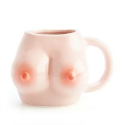 MDI Boobs Willy 3D Coffee Mug Ceramic Hens Night Stag Party Bachelorette