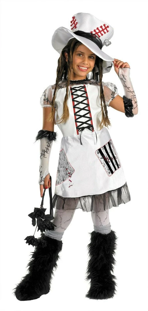 Morris Halloween Costumes White Monster Bride Halloween Girls Costumes 1 Morris Halloween Costumes White Monster Bride Halloween Girls Costumes