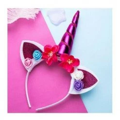 AliExpress Cute Unicorn Flower Rainbow Headband Headdress Girls Hair Accessories