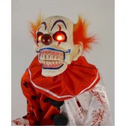 Kmart 95cm Animated Talking Light Up Eyes Pennywise Clown Halloween Prop Halloween Props/Decoration 14 Kmart 95cm Animated Talking Light Up Eyes Pennywise Clown Halloween Prop Halloween Props/Decoration