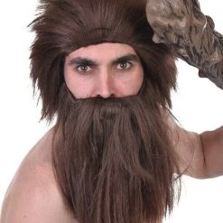 Rubies/Forum/Smiffys Costumes Caveman Leopard Print Club Sandals Wig Mens Costume 12 Rubies/Forum/Smiffys Costumes Caveman Leopard Print Club Sandals Wig Mens Costume
