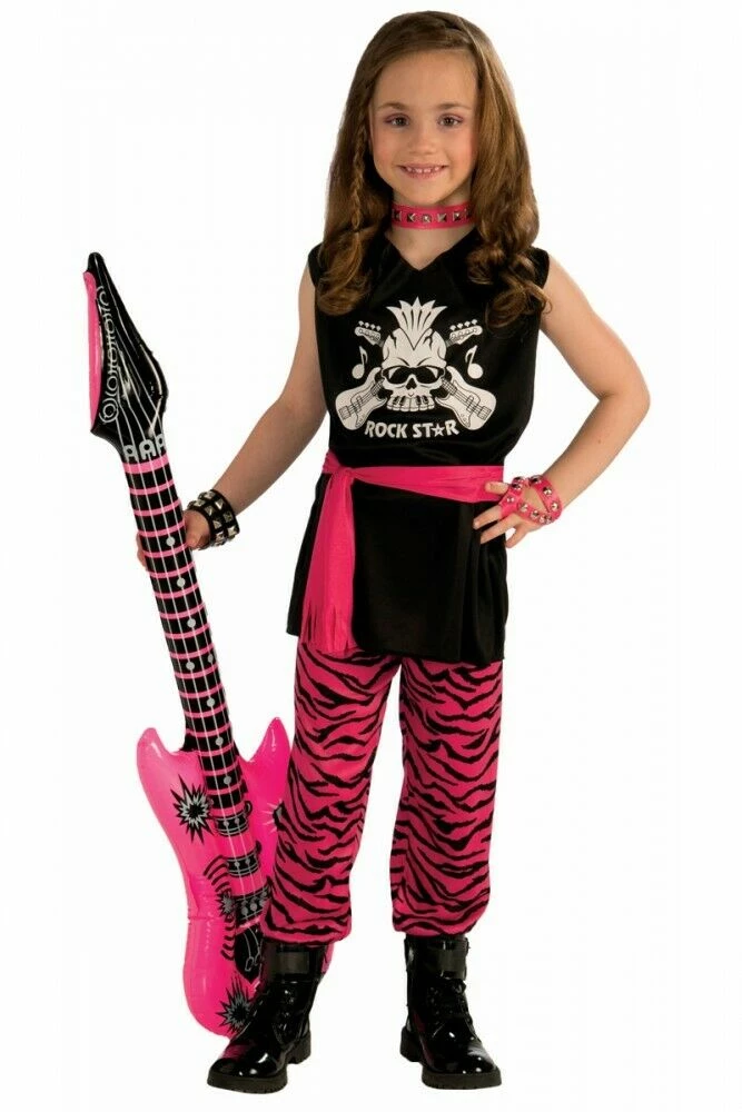 TOMFOOLERY Costumes 1980's Rock Star Rock Chick Girls Boys Costume 3 TOMFOOLERY Costumes 1980's Rock Star Rock Chick Girls Boys Costume