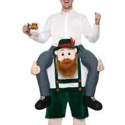 Rubie's Bavarian Beer Maiden Beer Buddy Piggyback Funny Oktoberfest Mens Costume