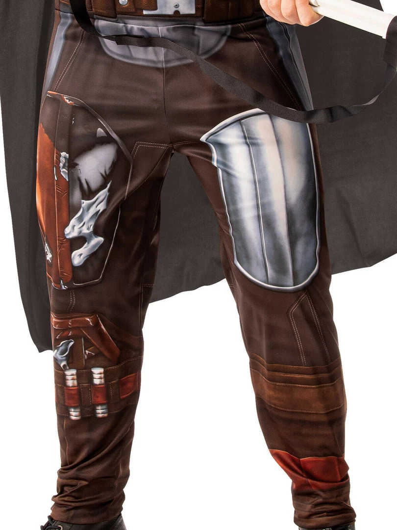 Rubie's Costumes Licensed Star Wars Deluxe Adult Mandalorian Movie Theme Men's Costume 4 Rubie's Costumes Licensed Star Wars Deluxe Adult Mandalorian Movie Theme Men's Costume
