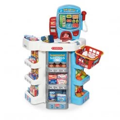 ATD Home & Garden Casdon Little Shopper Supermarket Cash Register Shopping Trolley PretendPlay Toy