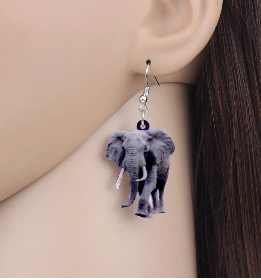 AliExpress African Elephant Earrings For Pierced Ears Creative Jewellery 2 AliExpress African Elephant Earrings For Pierced Ears Creative Jewellery