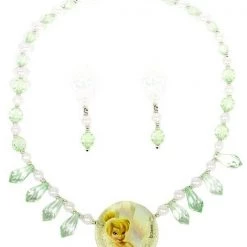 Rubies Deerfield Disney Fairies Tinker Bell Size 4-6 Girls Costume Jewellery Set Costumes