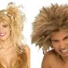 Rubie's Crazy Caveman Cavewoman Blonde Wig Ladies Mens Costume