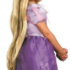 Morris Costumes Licensed Disney Tangled Rapunzel Long Blonde Wig Girls Costume Accessory