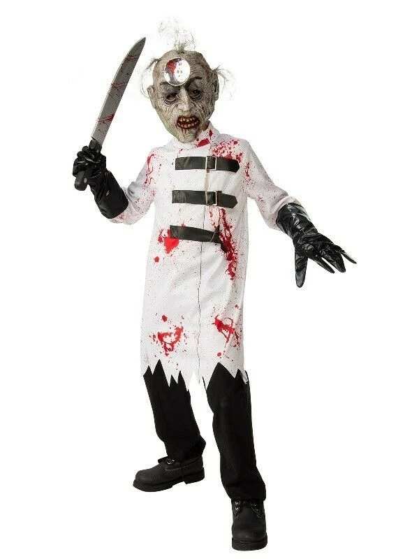 Rubie's Bloody Surgeon Zombie Doctor Halloween Boys Costume 1 Rubie's Bloody Surgeon Zombie Doctor Halloween Boys Costume