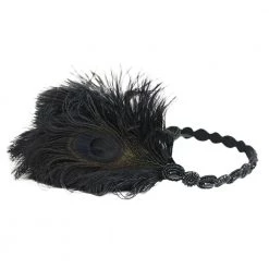 AliExpress 1920s Great Gatsby Feather 20s Flapper Headband Ladies Hair Accessories