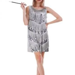 JD Party Adult 2020 New Years 1920s Costume 1920s Flapper Girl Great Gatsby Theme Dress Costumes