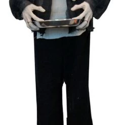 Sweidas Animated Grumpy Grandpa Butler Lifesize Halloween Prop