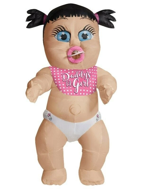 Rubie's Costumes Boo Boo Baby Daddys Lil Girl Inflatable Hilarious Ladies Mens Costume 3 Rubie's Costumes Boo Boo Baby Daddys Lil Girl Inflatable Hilarious Ladies Mens Costume