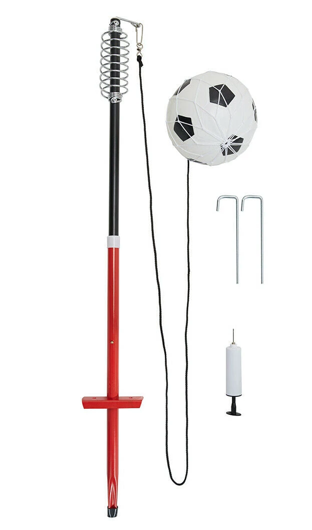 Kmart Home & Garden Soccer Totem Pole Set Height Adjustable Durable Steel String Training 1 Kmart Home & Garden Soccer Totem Pole Set Height Adjustable Durable Steel String Training