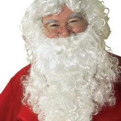 Rubies Christmas Santa Bell Wig Beard Belt Bell Strap Eyebrows Accessory Christmas Costume Accessories