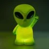 MDI Home & Garden Glowing Green Alien Battery Operated Home Decor Bedside Night Table Lamp
