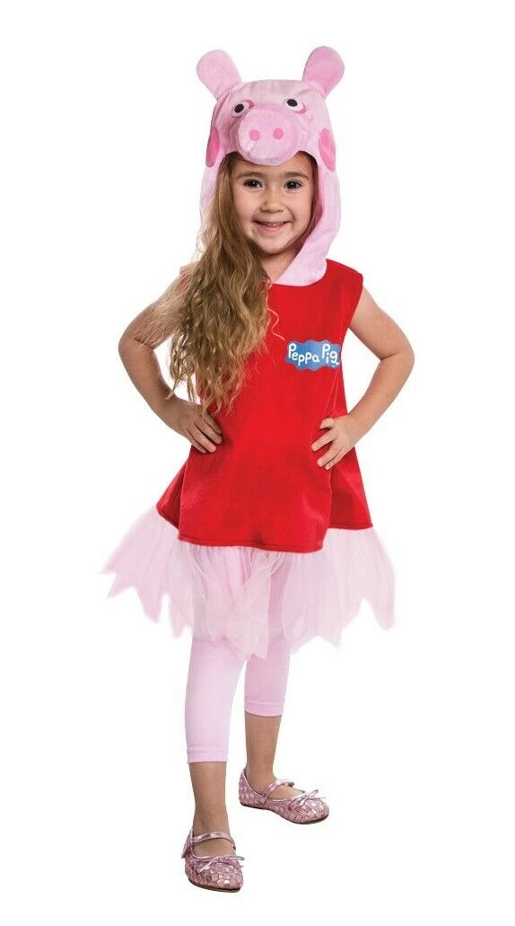 Morris Peppa Pig Deluxe Dress Size 2T-4T Toddler Girls Costume Costumes 2 Morris Peppa Pig Deluxe Dress Size 2T-4T Toddler Girls Costume Costumes