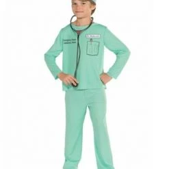 Tomfoolery Chief Surgeon Surgical Scrubs Doctor Boys Girls Costume