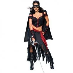 Rubie's Ladies Deluxe Licensed Lady Zorro Costume Costumes