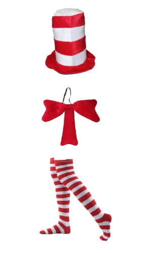 JD Party Dr Seuss Cat In The Hat Costume Top Hat Tutu Sparkle Socks Bow Tie Top Book Week Costumes 7 JD Party Dr Seuss Cat In The Hat Costume Top Hat Tutu Sparkle Socks Bow Tie Top Book Week Costumes