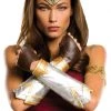 Rubies Dawn Of Justice Wonder Woman Tiara Glovetts Gauntlets Armband Deluxe Costume Kit Costume Accessories