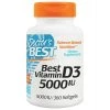 IHerb Doctors Best Vitamin D3 5000 IU 360 Softgels Dietary Supplement