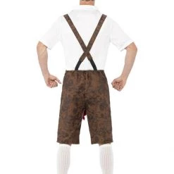 Smiffys Costumes Brad Wurst Lederhosen Oktoberfest Bavarian Beer Mens Costume