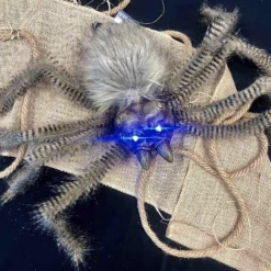 Unbranded 60cm Huge Animated Dropping On Guest Scary Spider Halloween Prop Decoration Halloween Props/Decoration