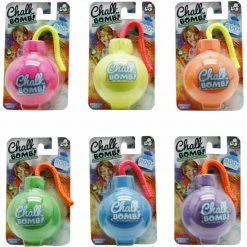 BIG W Chalk Bomb 6 Colours Smoke Paint Powder Party Event Outdoor Lanyard 200+ Throws