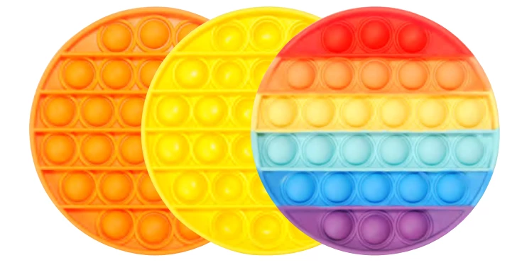 Unbranded Pop Its Circle Fidget Toy Push Bubble Stress Relief Kids Pop It Tiktok 2021 NEW 5 Unbranded Pop Its Circle Fidget Toy Push Bubble Stress Relief Kids Pop It Tiktok 2021 NEW