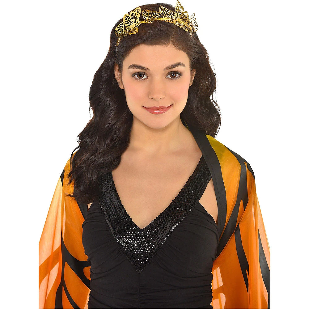 Balloon Agencies Costume Accessories Golden Butterfly Queen Wood Land Fairy Headband Ladies Costume Accessory 1 Balloon Agencies Costume Accessories Golden Butterfly Queen Wood Land Fairy Headband Ladies Costume Accessory