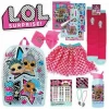 ABT Home & Garden LOL Surprise Girls Toys Backpack Skirt Hair Bow Jewellery Drink Bottle Sock Game