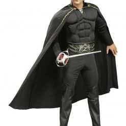 Rubie's Licensed Zorro Muscle Chest Mens Costume