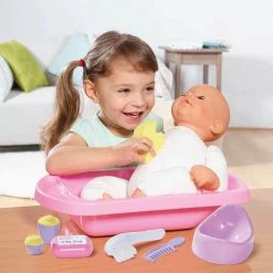 ATD Brand New Casdon Baby Huggles Doll Bath And Potty Set Pretend Play Toy Home & Garden