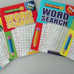 Aussie Toys Home & Garden 4 X A5 Word Search Word-Finds Puzzles 160 Pages Of Brain Book Games