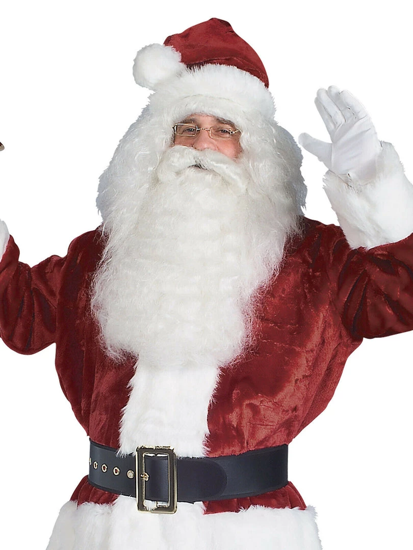 Rubie's Christmas Santa Claus Crimson Plush Suit Regency Classic Mens Costume Christmas Adult Costumes 6 Rubie's Christmas Santa Claus Crimson Plush Suit Regency Classic Mens Costume Christmas Adult Costumes