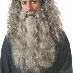 Rubies Wigs The Hobbit Gandalf Wig And Beard Kit Adult Lord Of The Rings Costume Wizard