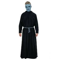 Unbranded Halloween Costumes Black Hooded Robe Uncle Halloween Mens Costume