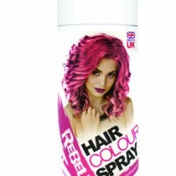Carnival Health & Beauty Rebellious Coloured Hair Spray Paint Colour Washable Removable