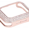 Unbranded Rose Gold Rhinestone Apple Watch Case For Series 2 3 4 5 6