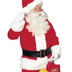 Rubie's Christmas Santa Claus Crimson Plush Suit Regency Classic Mens Costume Christmas Adult Costumes 13 Rubie's Christmas Santa Claus Crimson Plush Suit Regency Classic Mens Costume Christmas Adult Costumes